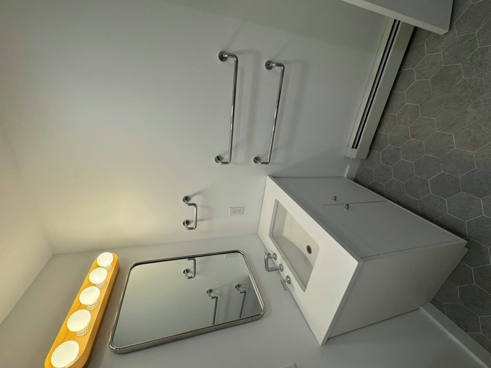 Vanity mirror and lighting